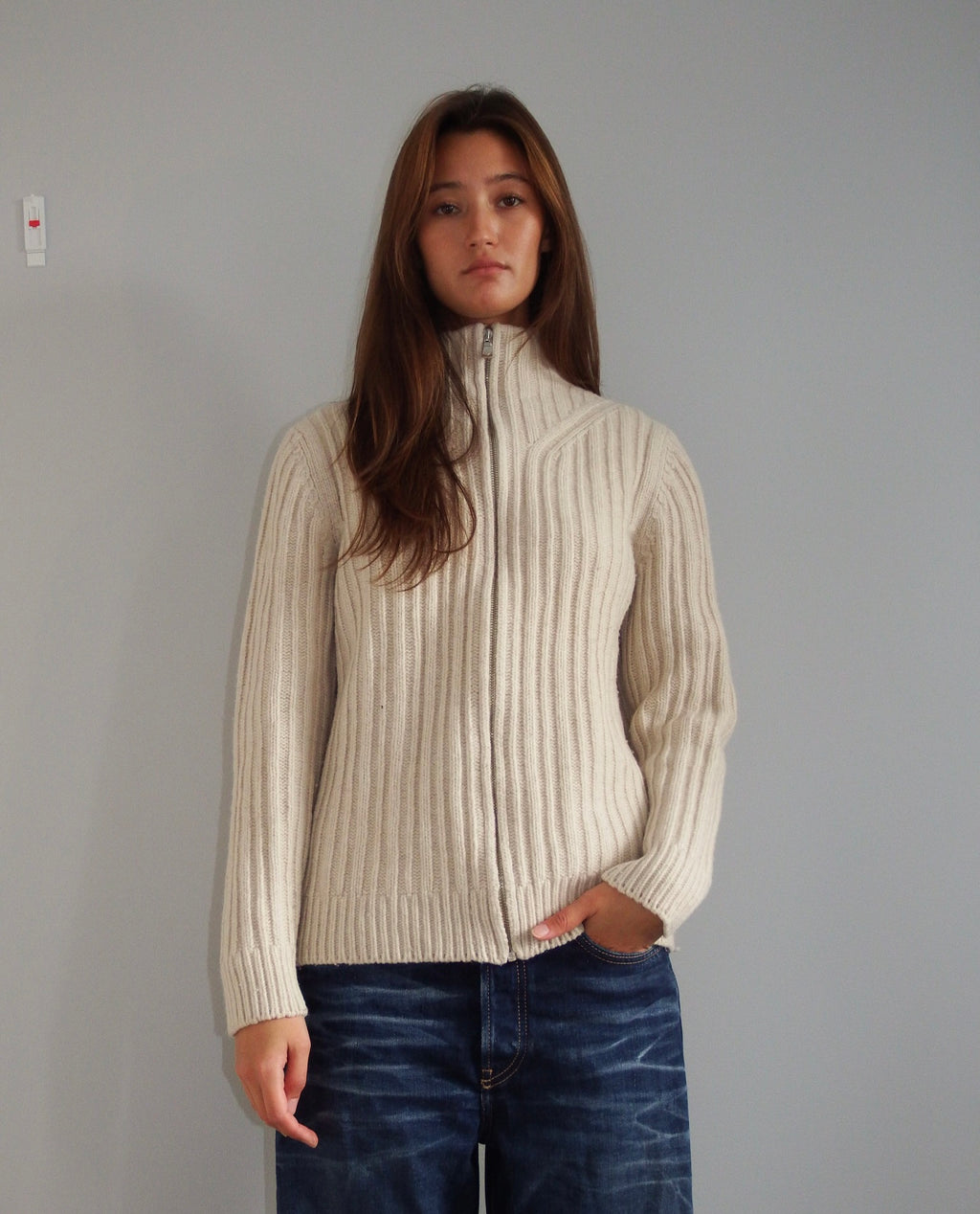 FRED PERRY KNITTED CARDIGAN